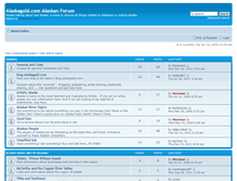 Tablet Screenshot of forum.alaskagold.com
